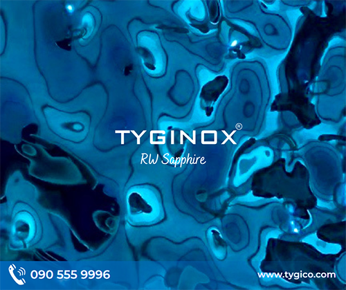 Sóng 3D - Sapphire - Cây Đặc Inox TYG - Công Ty TNHH Quốc Tế TYG